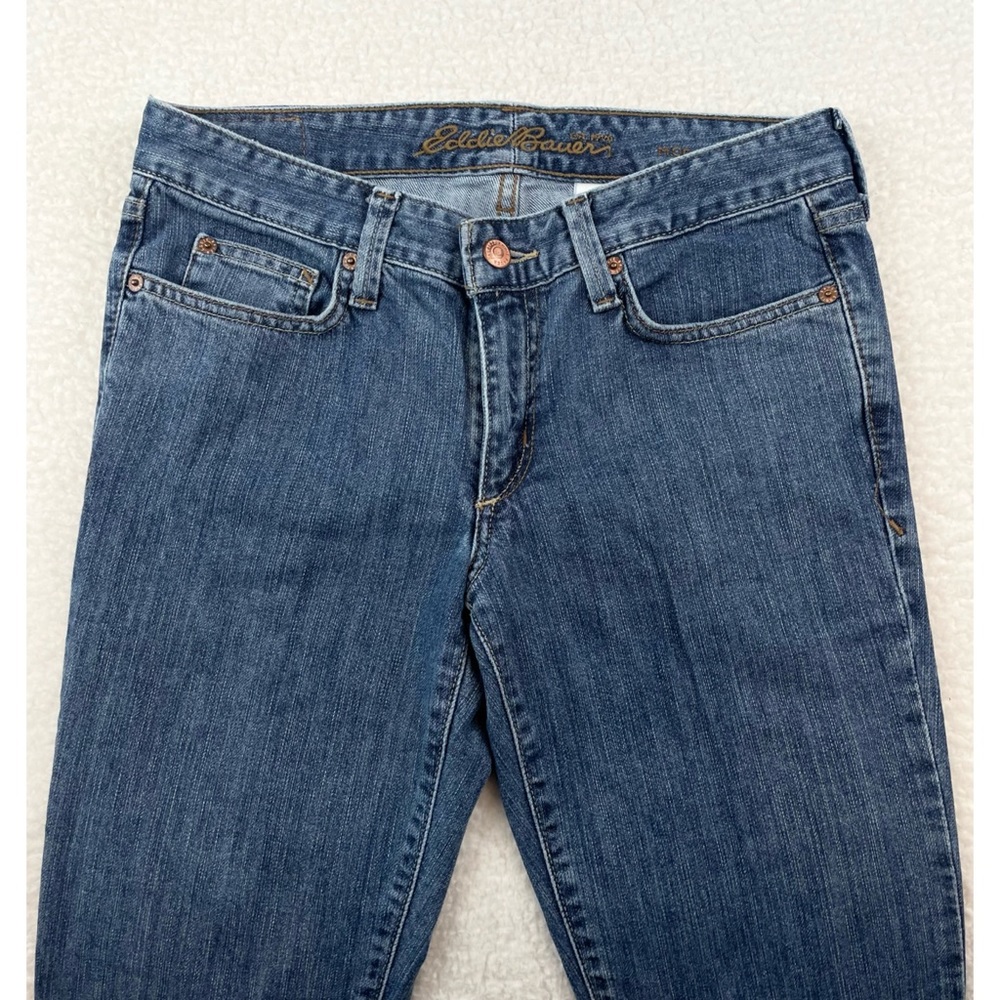 EDDIE BAUER • Medium Wash Modern Bootcut Jeans, 2 - Picture 5 of 11